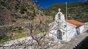 Die Kapelle Agios Joannis in Kameni Chora/Methana. (c) Tobias Schorr