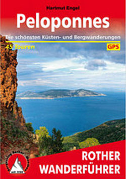 Titelblatt von Hartmut Engel "Peloponnes" - die schönsten Wanderungen